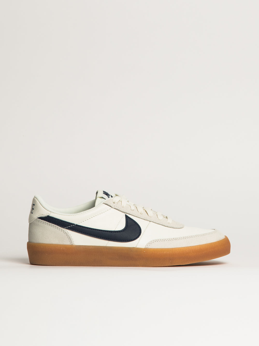 MENS NIKE KILLSHOT 2 LEATHER SNEAKER - WHITE/NAVY