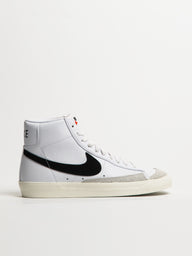 MENS NIKE BLAZER MID 77 VINTAGE SNEAKER - WHITE/BLACK