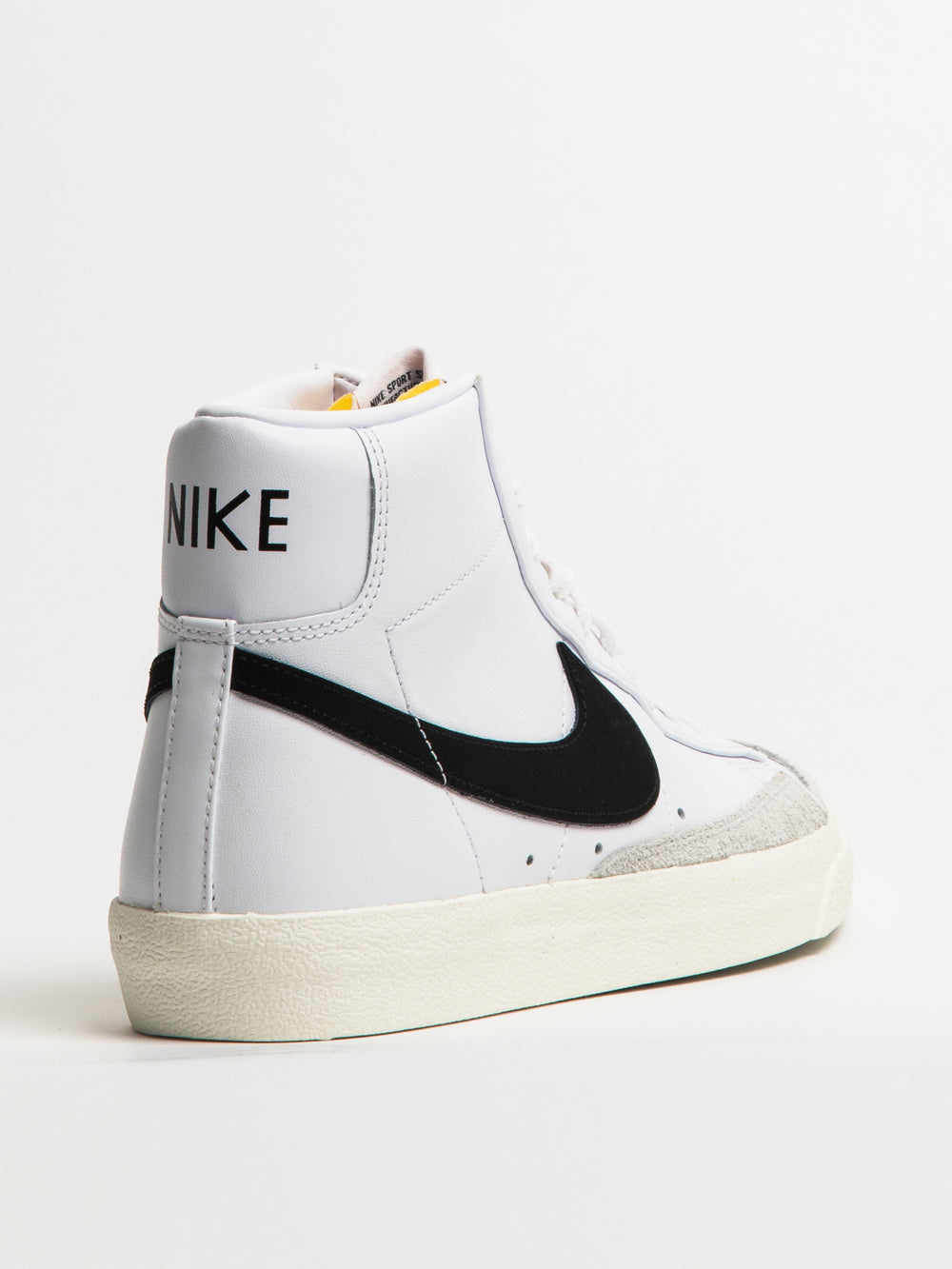 MENS NIKE BLAZER MID 77 VINTAGE SNEAKER - WHITE/BLACK