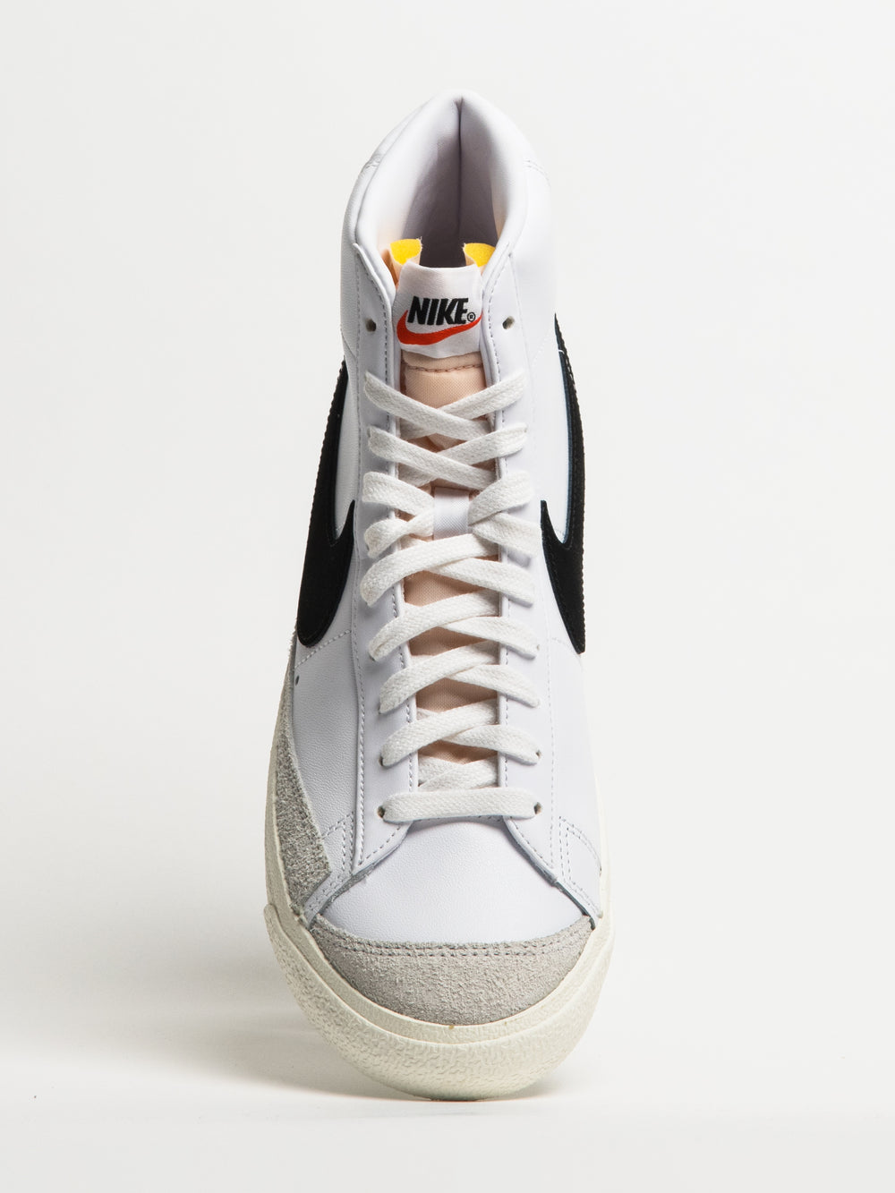 MENS NIKE BLAZER MID 77 VINTAGE SNEAKER - WHITE/BLACK
