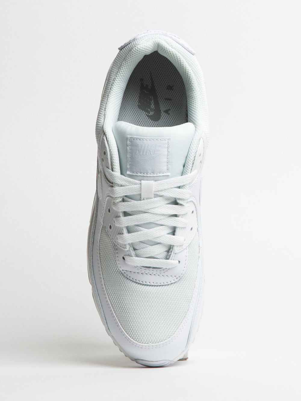 MENS NIKE AIR MAX 90 SNEAKER - WHITE/WOLF GREY