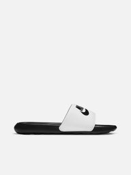 MENS NIKE VICTORI ONE SLIDES - BLACK/WHITE