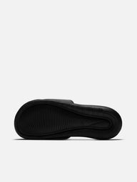 WOMENS NIKE VICTORI ONE SLIDES - BLACK/WHITE