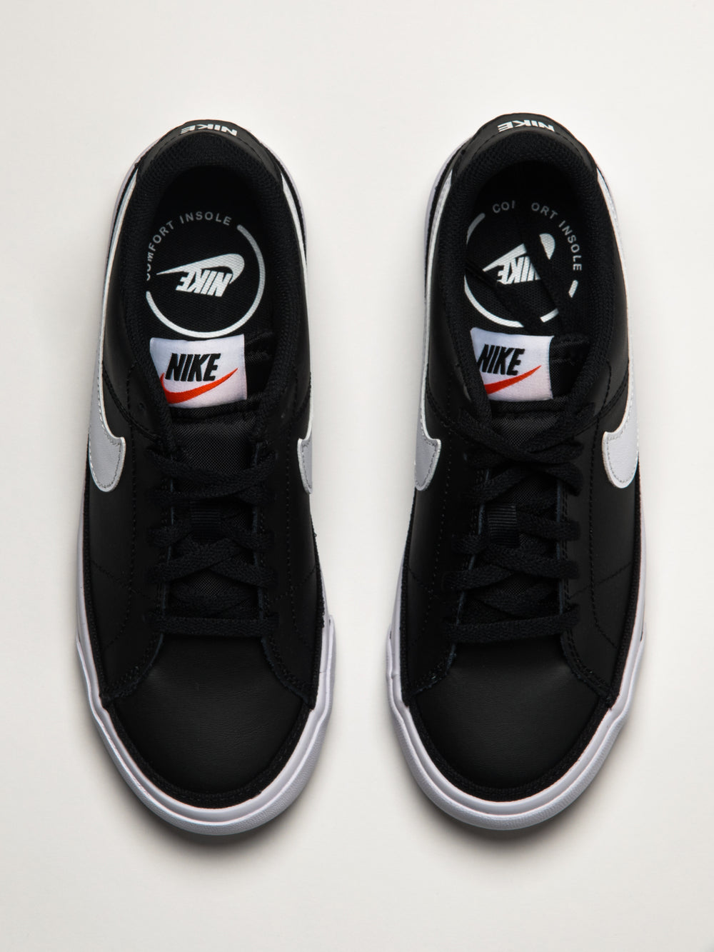 KIDS NIKE KIDS COURT LEGACY SNEAKER - BLACK/WHITE