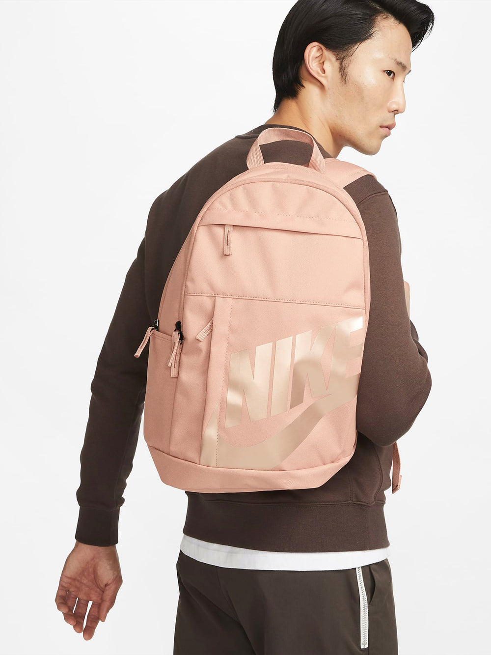 NIKE ELEMENTAL BACKPACK ROSE GOLD - CLEARANCE