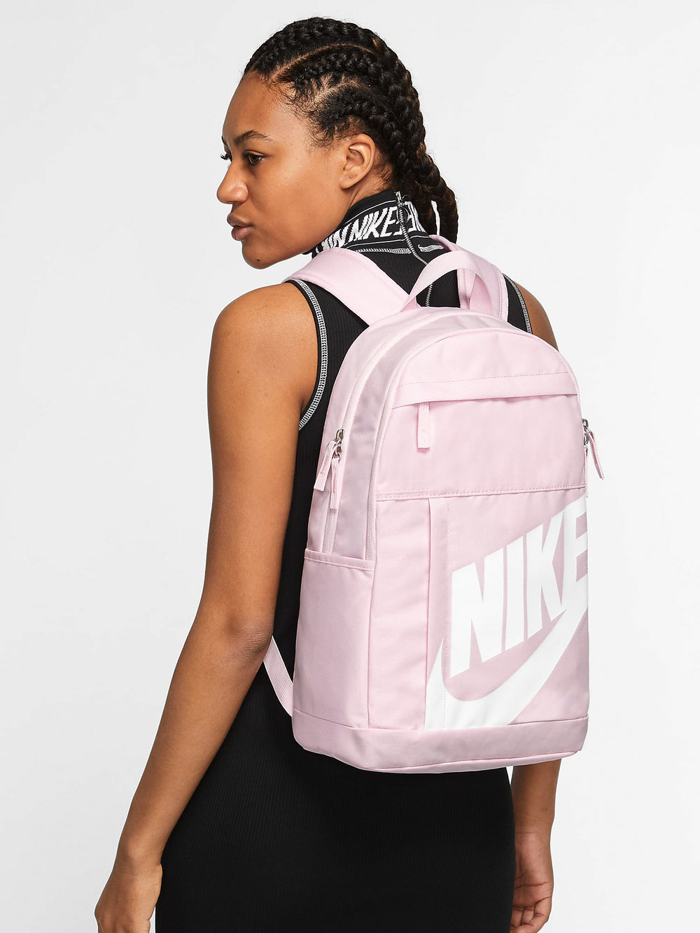 pink nike backpacks women's