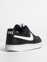 MENS NIKE COURT VISION LOW NEXT NATURE SNEAKER - BLACK/WHITE