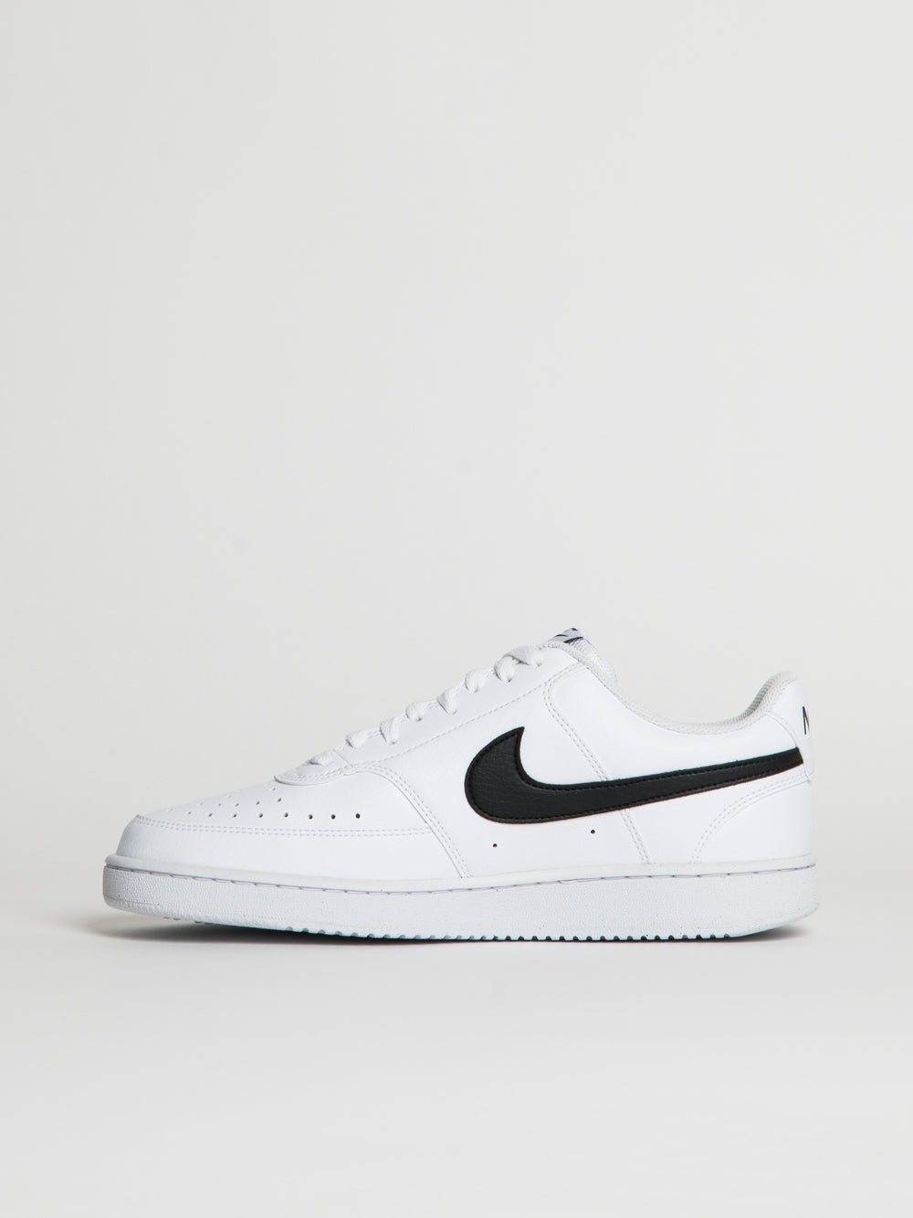 MENS NIKE COURT VISION LOW NEXT NATURE SNEAKER - WHITE/BLACK