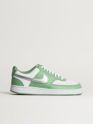 WOMENS NIKE COURT VISION LOW NEXT NATURE SNEAKER - WHITE/GREEN