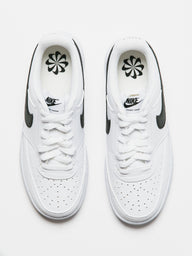 WOMENS NIKE COURT VISION LO NEXT NATURE SNEAKER - WHITE/BLACK