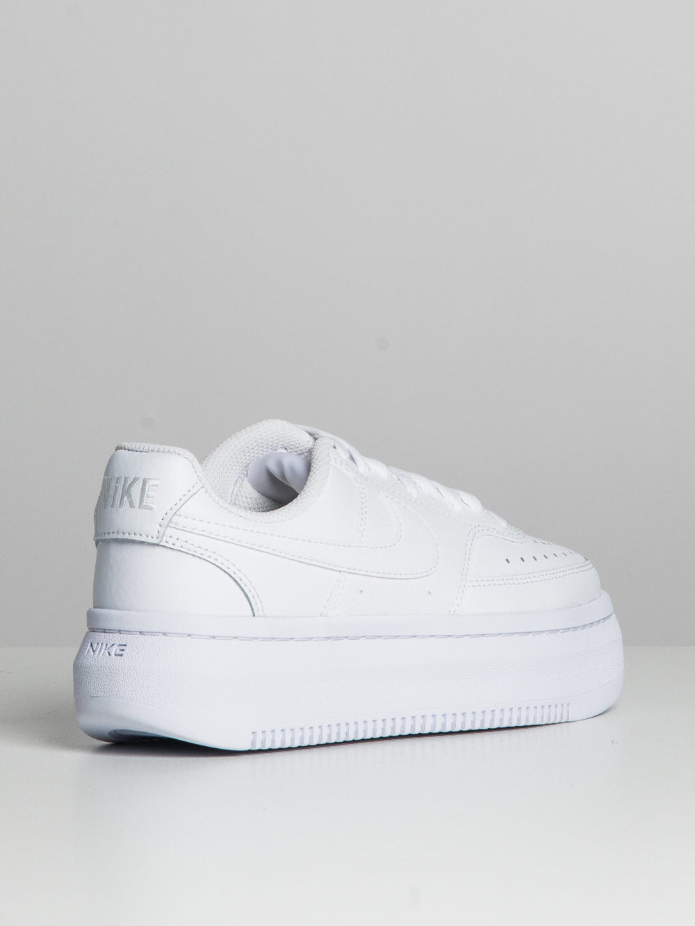 WOMENS NIKE COURT VISION ALTA LEATHER SNEAKER - WHITE
