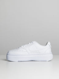 WOMENS NIKE COURT VISION ALTA LEATHER SNEAKER - WHITE