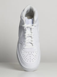 MENS NIKE COURT VISION MID NEXT NATURE SNEAKER - WHITE