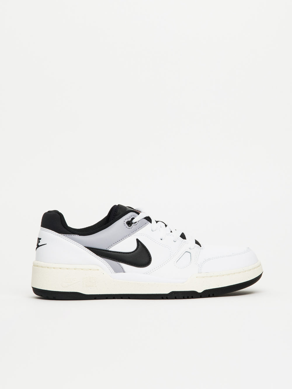 MENS NIKE FULL FORCE LOW SNEAKER - WHITE/PEWTER/SAIL/BLACK