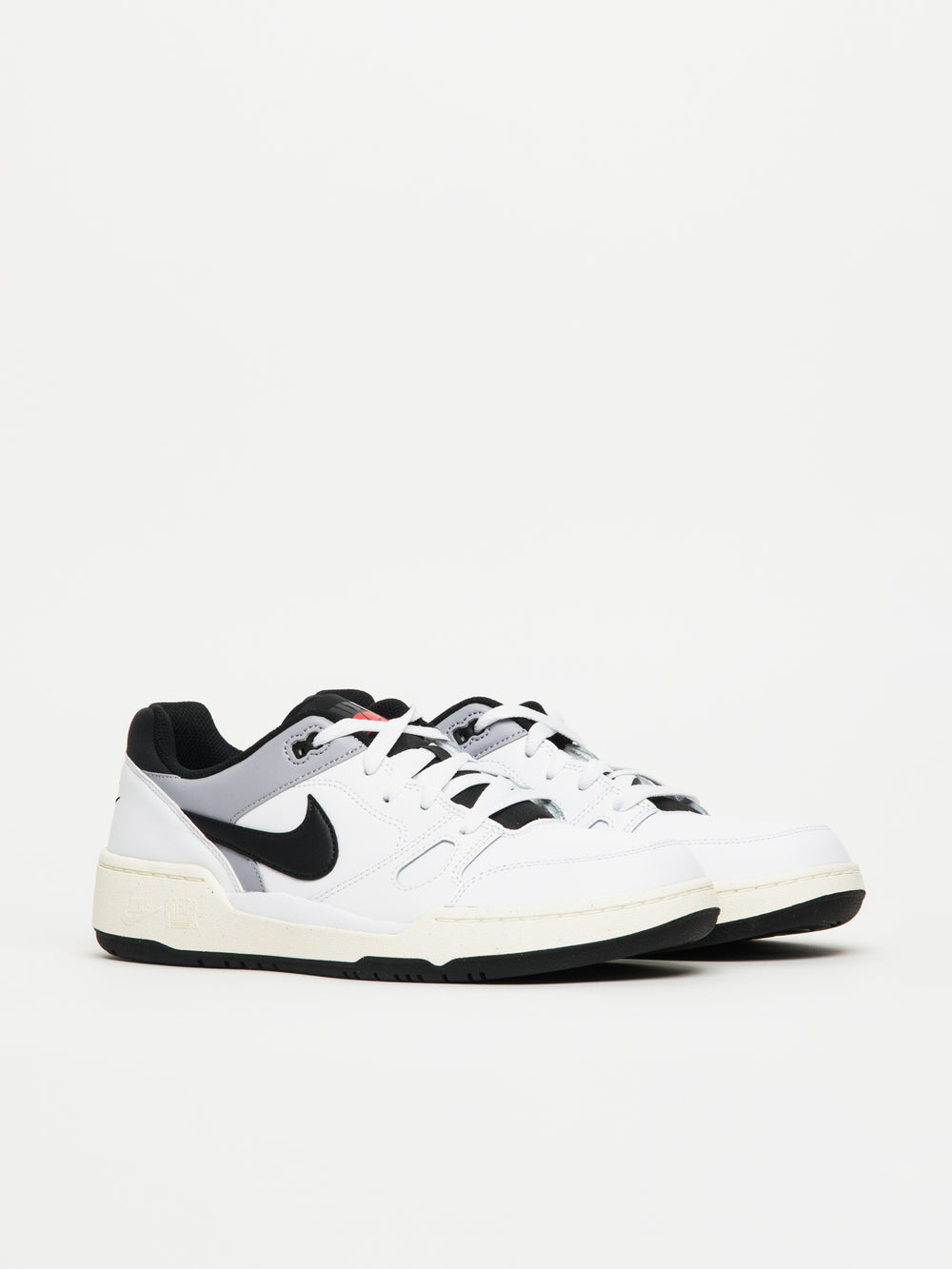 MENS NIKE FULL FORCE LOW SNEAKER - WHITE/PEWTER/SAIL/BLACK
