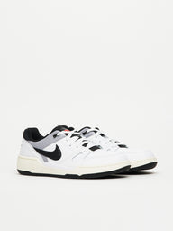 MENS NIKE FULL FORCE LOW SNEAKER - WHITE/PEWTER/SAIL/BLACK