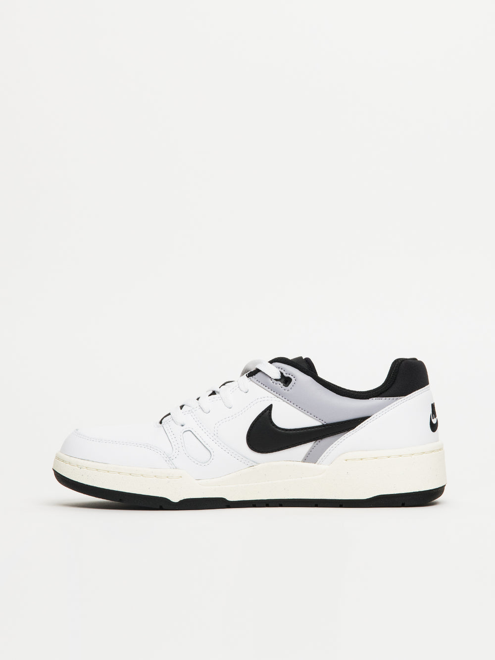 MENS NIKE FULL FORCE LOW SNEAKER - WHITE/PEWTER/SAIL/BLACK
