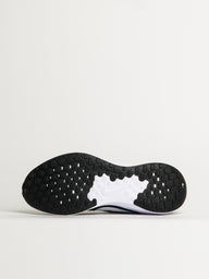 MENS NIKE REVOLUTION 7 RUNNING SHOE - BLACK/WHITE