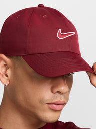 NIKE SLUB SWOOSH CAP - RED