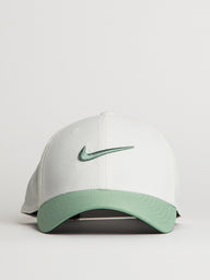 NIKE CLUB STRUCTURED SWOOSH CAP - STEAM
