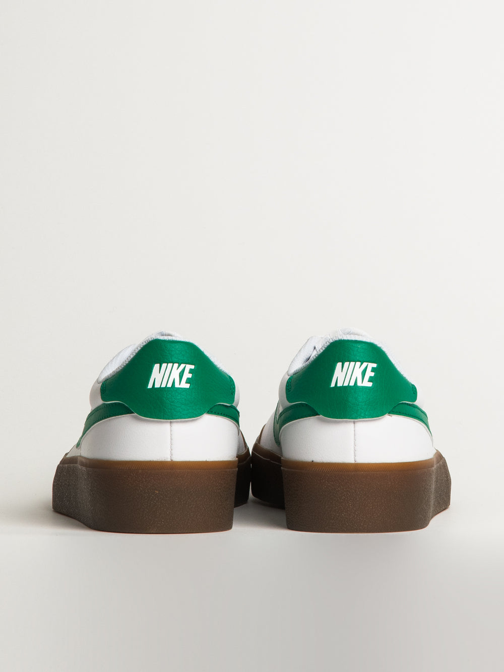 MENS NIKE COURT SHOT SNEAKER - WHITE/MALACHITE/GUM