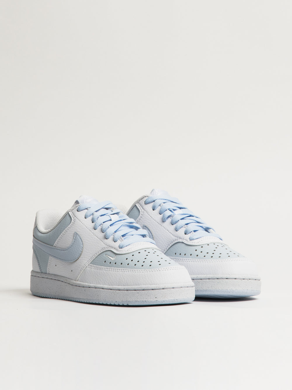 WOMENS NIKE COURT VISION LOW NXT NATURE SNEAKER - WHITE/BLUE