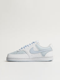 WOMENS NIKE COURT VISION LOW NXT NATURE SNEAKER - WHITE/BLUE