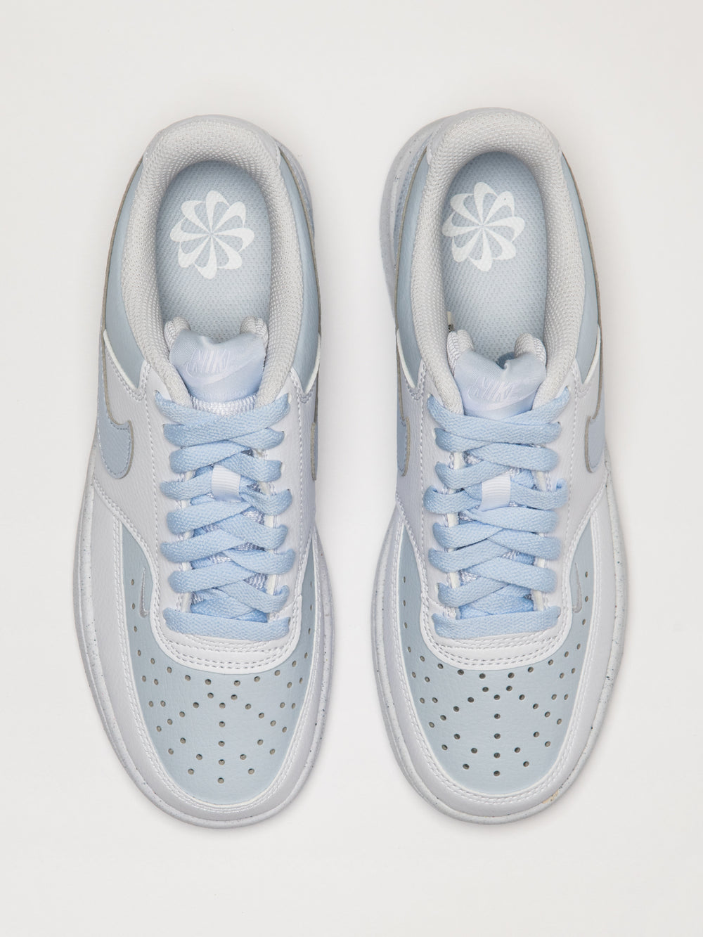 WOMENS NIKE COURT VISION LOW NXT NATURE SNEAKER - WHITE/BLUE