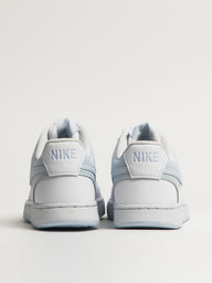 WOMENS NIKE COURT VISION LOW NXT NATURE SNEAKER - WHITE/BLUE