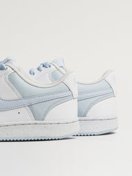 WOMENS NIKE COURT VISION LOW NXT NATURE SNEAKER - WHITE/BLUE
