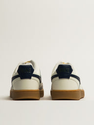 MENS NIKE COURT VISION LOW SNEAKER - SAIL/NAVY