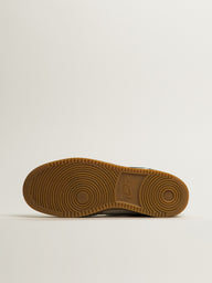 MENS NIKE COURT VISION LOW SNEAKER - SAIL/NAVY