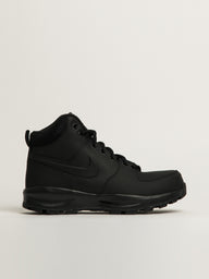 MENS NIKE MANOA LEATHER BOOT - BLACK