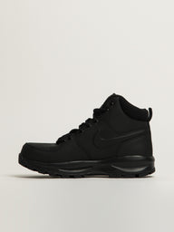 MENS NIKE MANOA LEATHER BOOT - BLACK