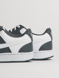 MENS NIKE COURT VISION LOW SNEAKER - GREY