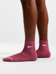 NIKE EVERYDAY ANKLE 3 PACK SOCK - MULTI