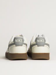MENS NIKE COURT VISION LOW SNEAKER - WHITE/GREY