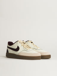 MENS NIKE COURT VISION LOW SNEAKER - WHITE