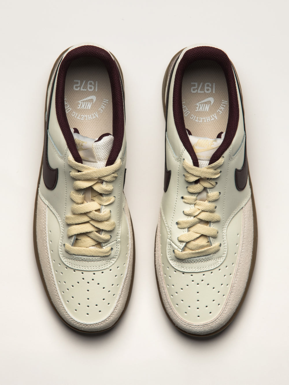 MENS NIKE COURT VISION LOW SNEAKER - WHITE