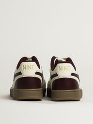 MENS NIKE COURT VISION LOW SNEAKER - WHITE