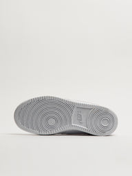WOMENS NIKE COURT VISION LOW SNEAKER - WHITE/PINK