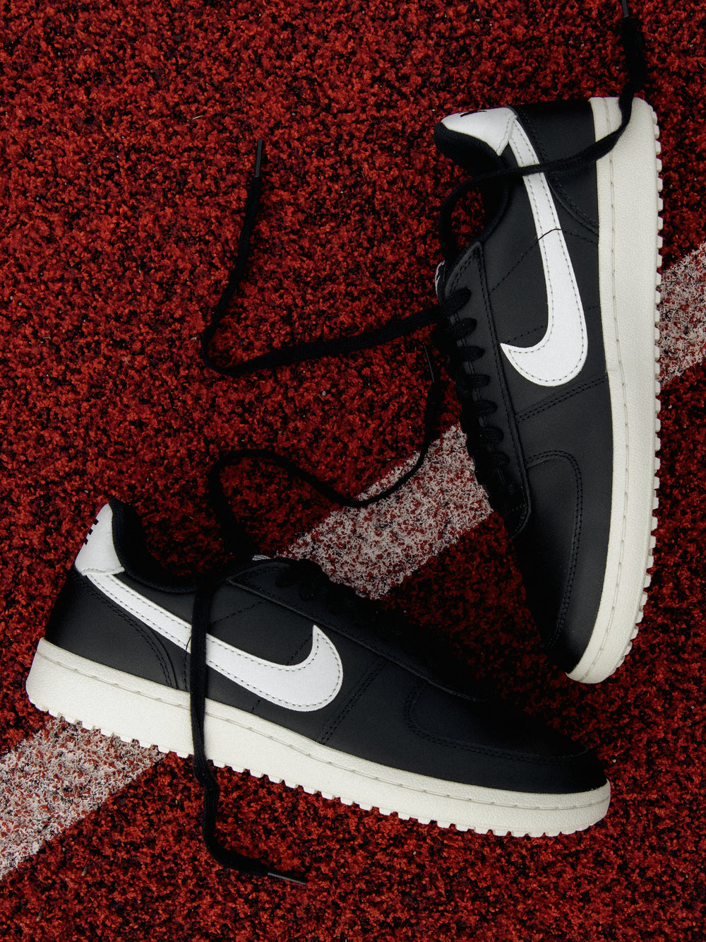 MENS NIKE FIELD GENERAL LTR SNEAKER - BLACK/SAIL