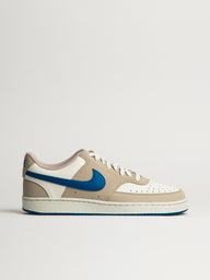 MENS NIKE COURT VISION LOW SNEAKER - WHITE/BLUE