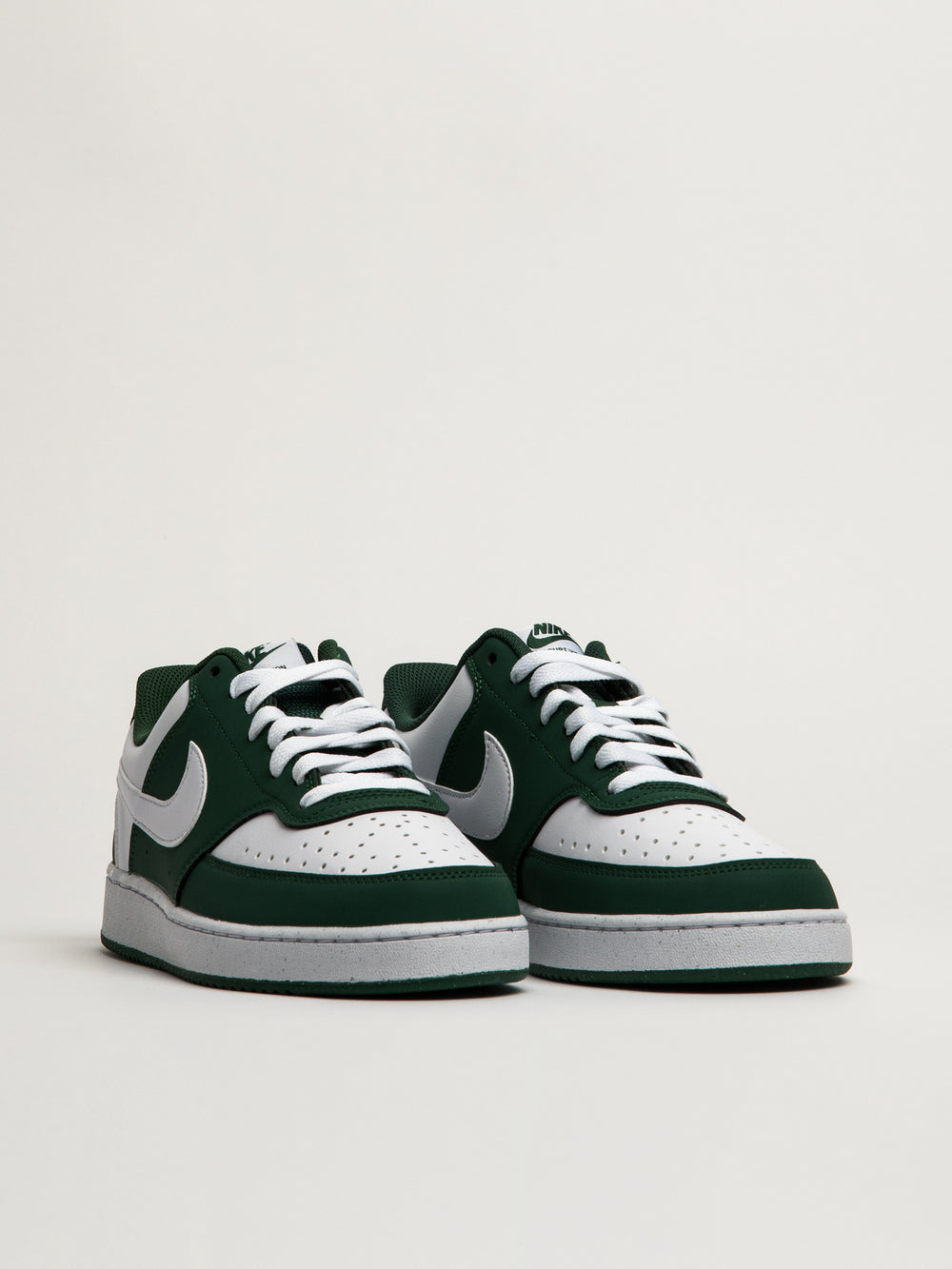 MENS NIKE COURT VISION LO SNEAKER - GREEN/WHITE
