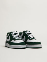 MENS NIKE COURT VISION LO SNEAKER - GREEN/WHITE