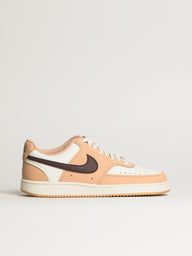 WOMENS NIKE COURT VISION LOW SNEAKER - TAN