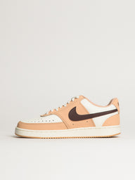 WOMENS NIKE COURT VISION LOW SNEAKER - TAN