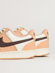 WOMENS NIKE COURT VISION LOW SNEAKER - TAN