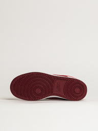 WOMENS NIKE COURT VISION LOW SNEAKER - TEAM RED/WHITE