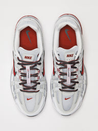 NIKE P - 6000 SNEAKER - WHITE/RED